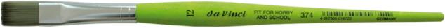 Produktbild da Vinci Pinsel Serie 374, flach, Grösse 8 (5.90 mm)