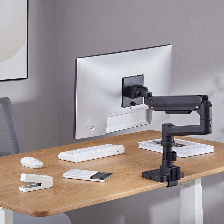 Actual product image Wiltec Monitor mount desk up to 20kg Monitor mount VESA flat & curved