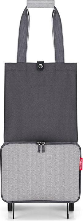 Actual product image reisenthel foldabletrolley herringbone grey