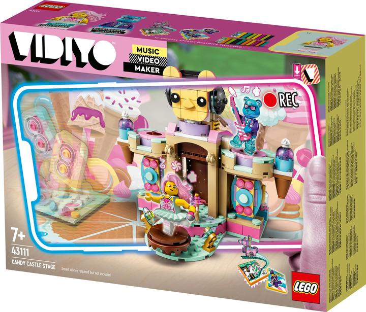 Actual product image LEGO Candy Castle Stage (43111, LEGO Vidiyo)
