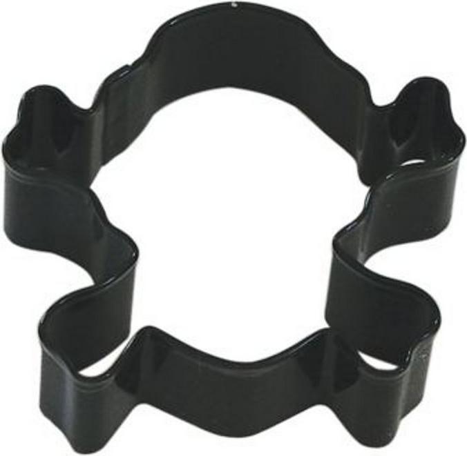 Produktbild Anniversary House Totenkopf und gekreuzte Knochen PolyResin beschichtete Ausstechform