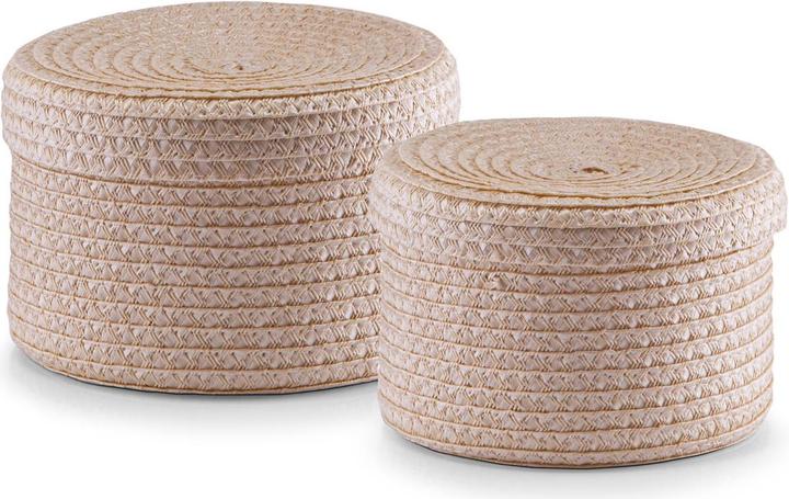 Zeller Present Basket set (2 x)