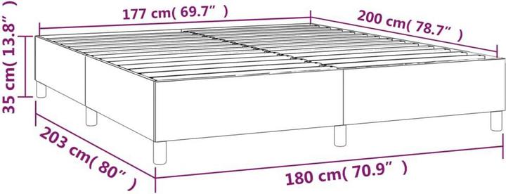 Produktbild VidaXL Amos (180 x 200 cm)