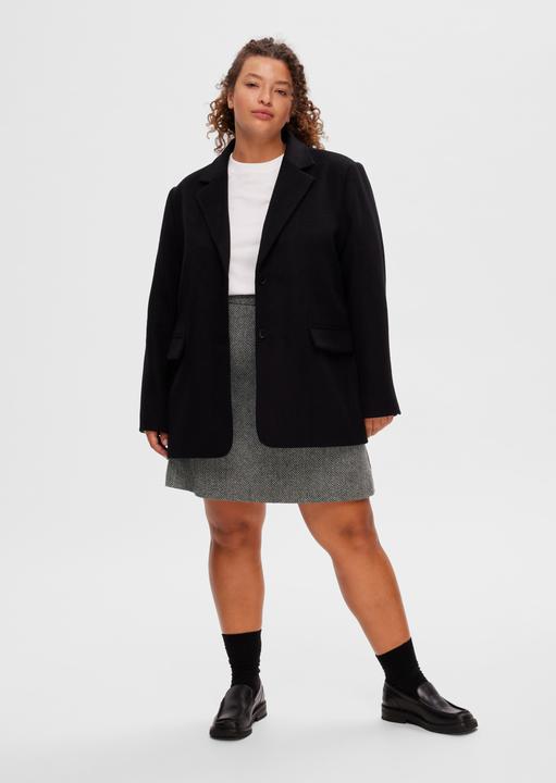 Actual product image Selected Femme Wool Single Breasted Blazer (36)
