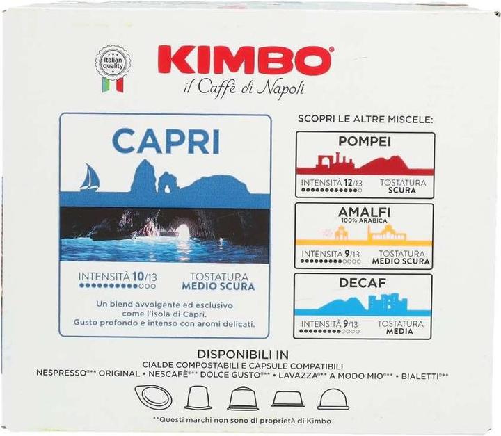 Image du produit Kimbo ESE PADS CAPRI, 50x (50 x Port.)