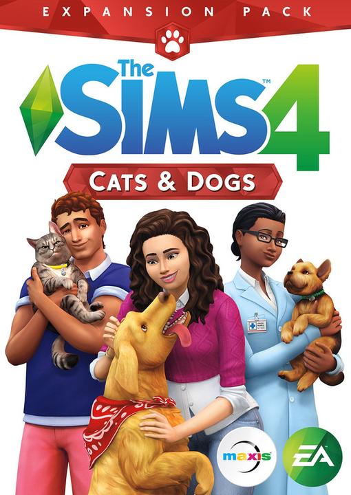 Produktbild EA Games Die Sims 4 Add-on: Hunde & Katzen (PC, IT)