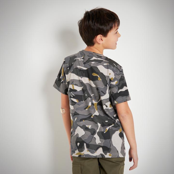 Immagine prodotto Solognac Maglietta bambino mimetica WOODLAND grigio