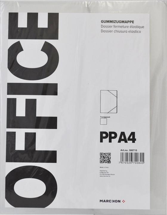 Actual product image Office Elastic band folder PP A4 (A4, 1 x)