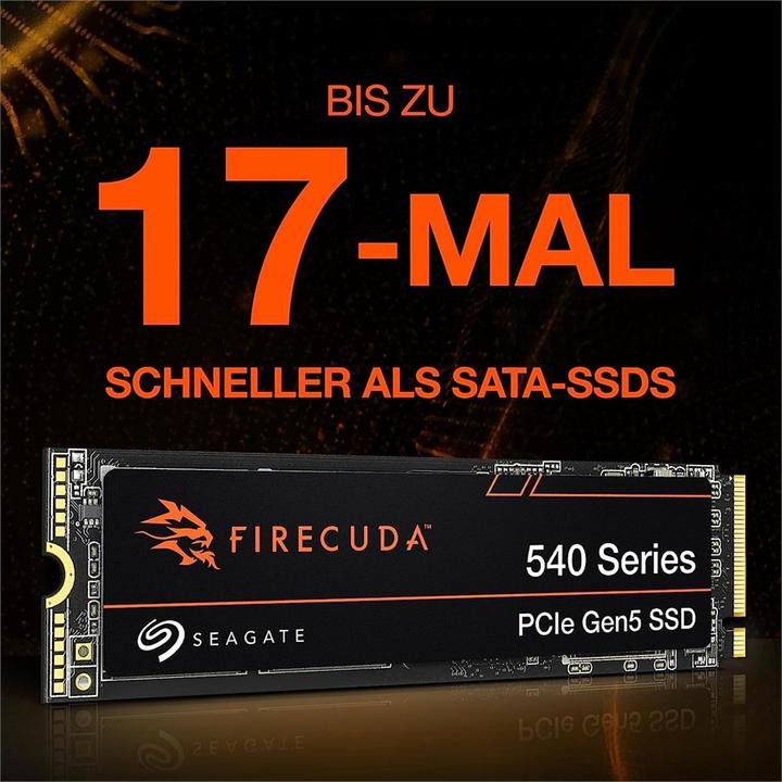 Produktbild Seagate FireCuda 540 (1000 GB, M.2 2280)