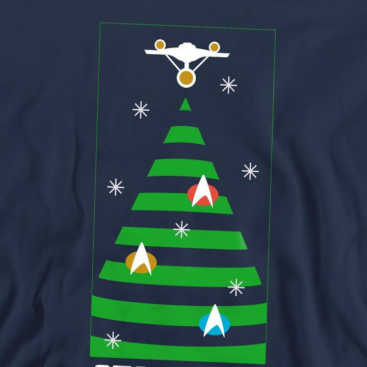 Immagine prodotto Star Trek: The Original Series Felpa Albero di Natale Adulto Unisex (M)