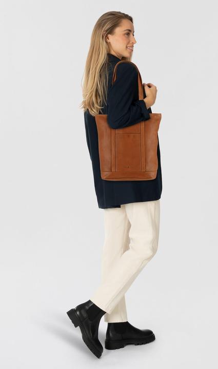 Actual product image Greenburry Colombiana Schultertasche Leder 30 cm