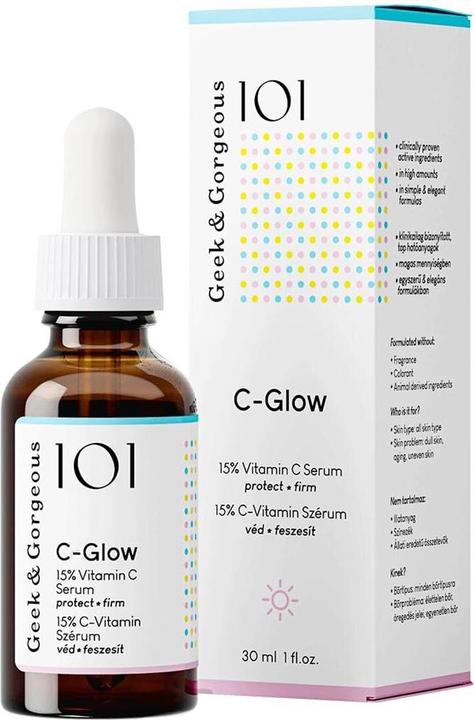 Nährwerte und Zutaten Geek & Gorgeous C-Glow (30 ml)