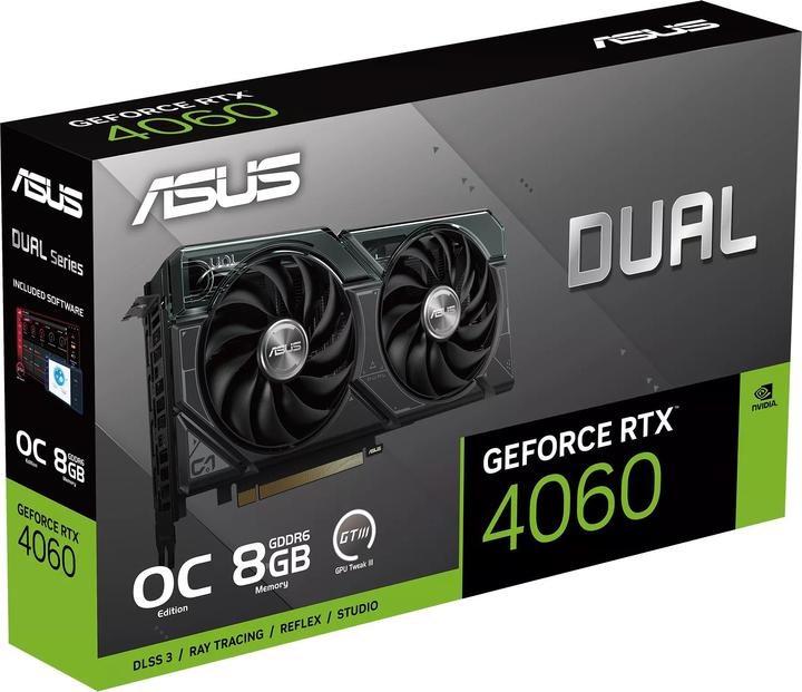 Image du produit ASUS Dual GeForce RTX 4060 OC (8 Go)