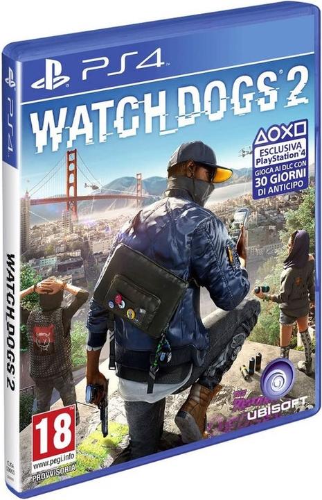 Image du produit Ubisoft Watch Dogs 2 (PS4, IT)