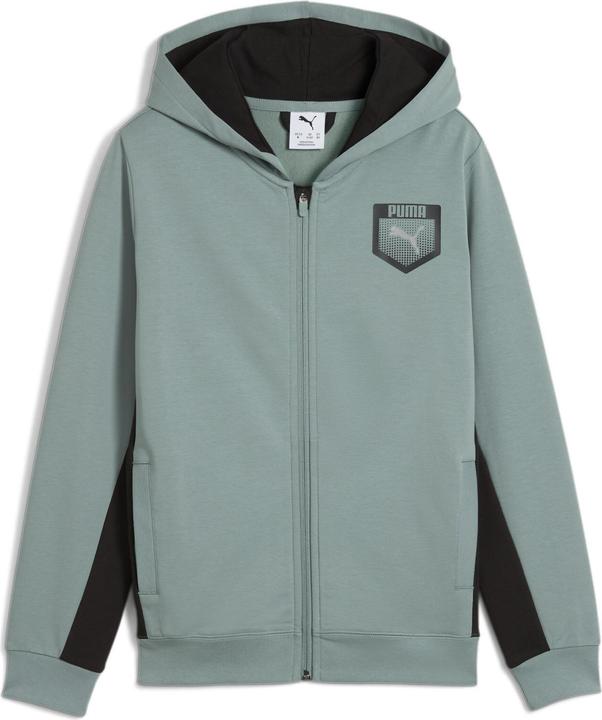 Puma ACTIVE SPORTS Graphic Hoodie Full-Zip TR B (128)