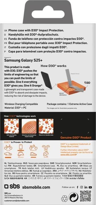 Produktbild SBS Schutzhülle (Samsung Galaxy S25+)