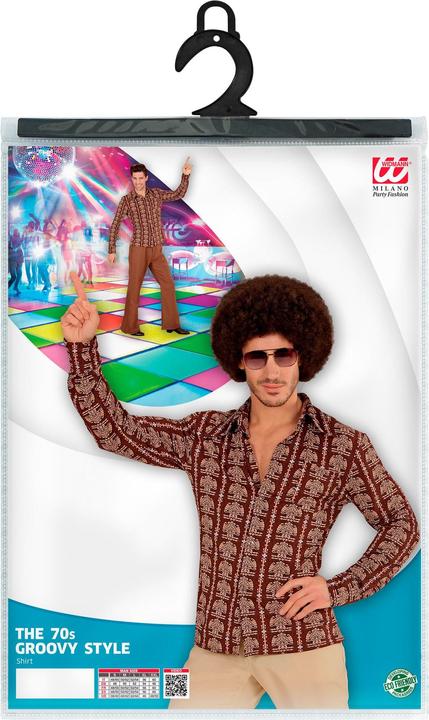 Image du produit Widmann Chemise pour homme des années 70 Old School (XXL)