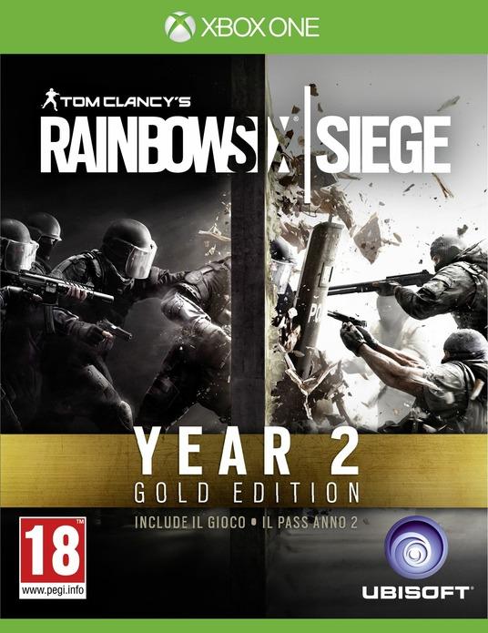 Image du produit Ubisoft Rainbow Six Siege Gold Season Pass 2 (Xbox One X, Xbox Series X, IT)