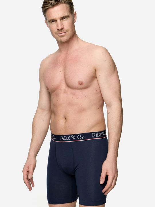 Immagine prodotto Phil & Co. Berlin Pantaloni retrò in jersey Boxer lunghi (M, confezione da 3)