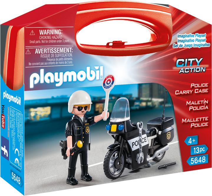 Image du produit Playmobil 5648 VALIGETTA POLIZIA - ULTIMI PEZZI (5648, Playmobil City Action)