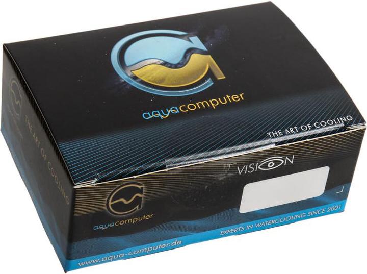 Actual product image Aqua Computer VISION Touch with ext. USB cable, IR, temp. measurement