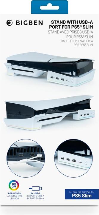 Immagine prodotto Nacon Gaming Stazione di sollevamento orizzontale (PS5)