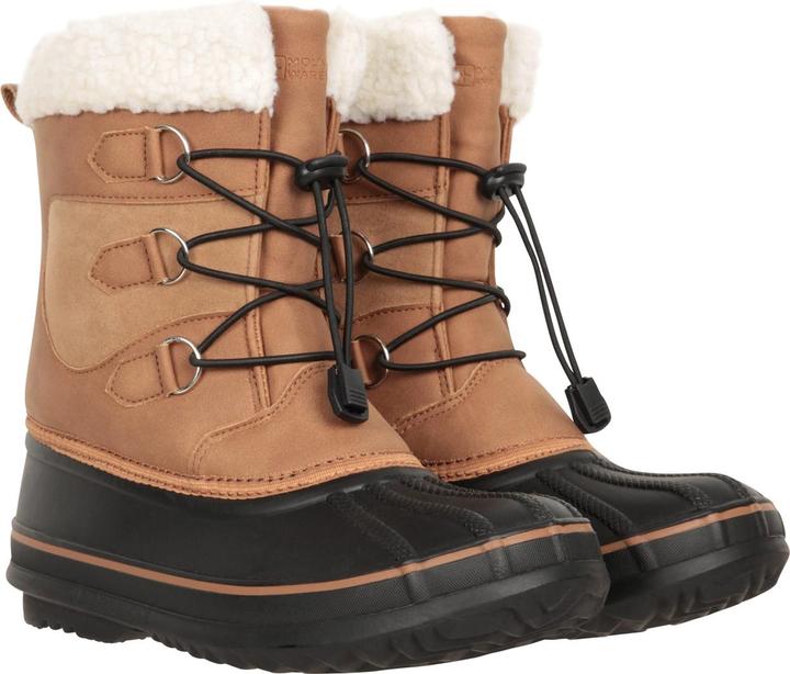 Actual product image Mountain Warehouse Childrens/Kids Adaptive Lace Up Snow Boots (32)