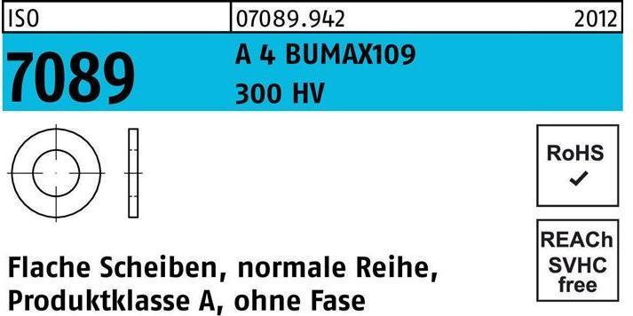 Bufab Rondelle ISO 7089 sans chanfrein 16 A 4 300 HV BUMAX109