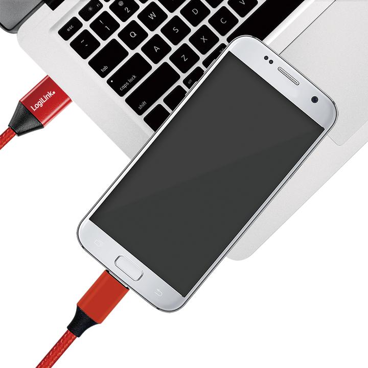 Productafbeelding LogiLink USB-kabel (0.30 m, USB 2.0)