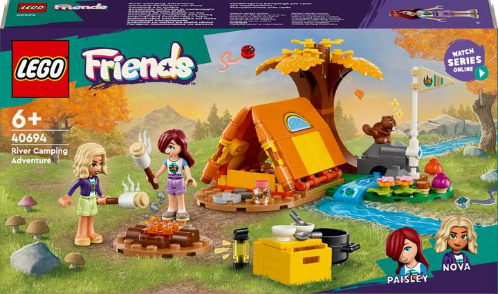 Actual product image LEGO Camping adventure by the river (40694, LEGO Friends)