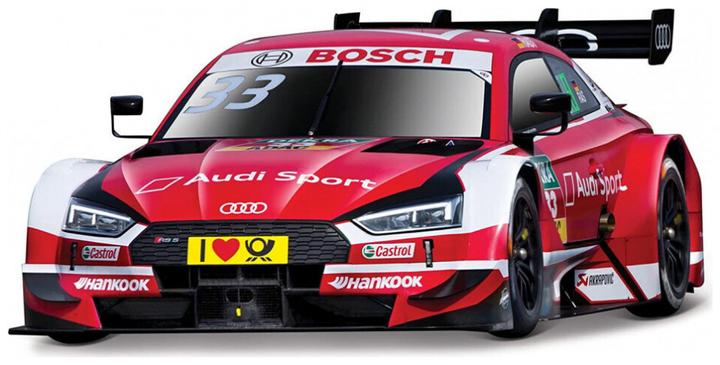 Actual product image Bburago Diecast 1:32 Race in Acrylic Box Audi RS 5 DTM #33 Red Ages 5+ 18-41160