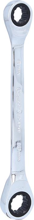 Actual product image BRW Double ratchet ring wrench (10 mm, 8 mm)