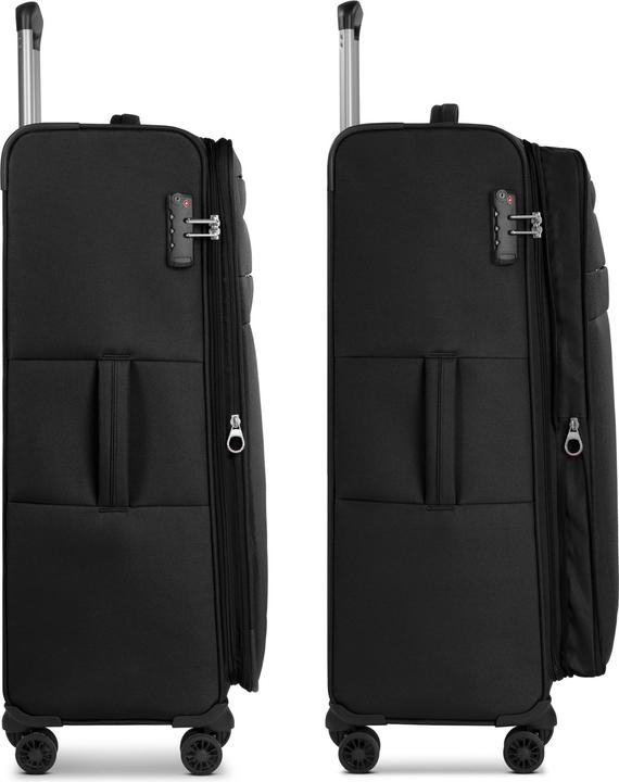Produktbild Worldpack Chicago 4 Rollen Trolley L 78 cm mit Dehnfalte (95 l, XL (ab 115l))
