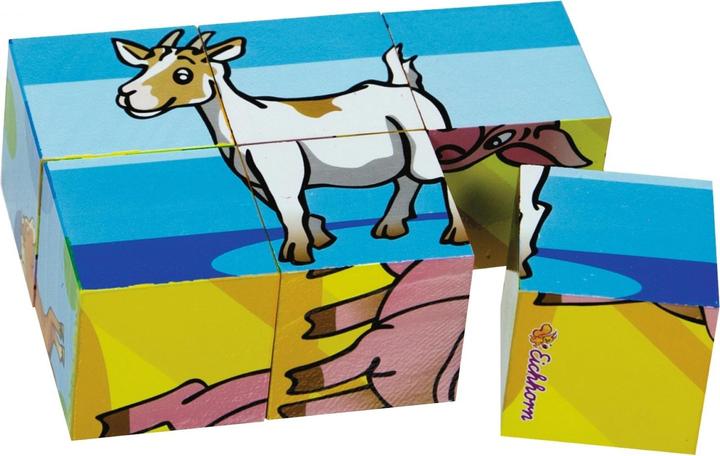 Produktbild Eichhorn Block-Puzzle (6 Teile)