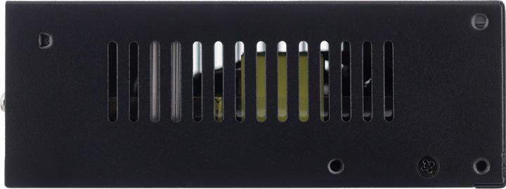 Actual product image InLine PoE+ Gigabit network switch 5 port (4x PoE+), 1xSFP, 1Gb/s, desktop, metal, fanless (5 Ports)