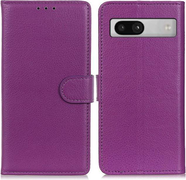 Produktbild MU Classic Litchi Leder Bookcover Series (Google Pixel 7a)
