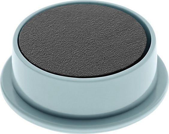 Actual product image Magnetoplan DISCOFIX COLOUR magnet, Ø 40 mm, pack of 40, blue. (40 x)