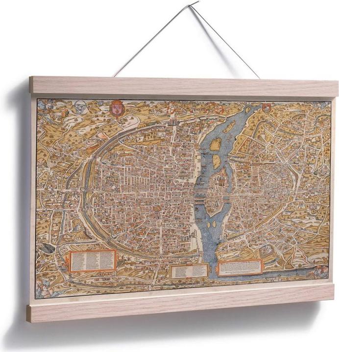 Immagine prodotto Trenddeko Mappa storica di Parigi (90 x 60 cm)