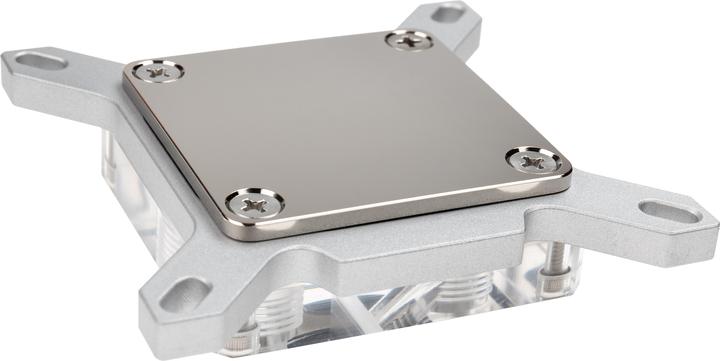 Actual product image Optimus Foundation CPU block - Intel LGA 1700, silver / nickel