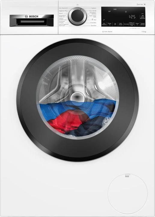 Image du produit Bosch Hausgeräte Bosch - WGG244ZANL - Serie 6 - Wasmachine met stoom - 1400 rpm - Energielabel A (WGG244ZANL) (9 kg, Gauche)
