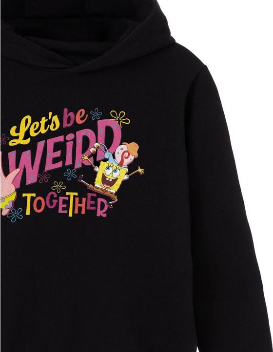 Produktbild Spongebob Squarepants Let's Be Weird Together Kapuzenpullover Mädchen (116)