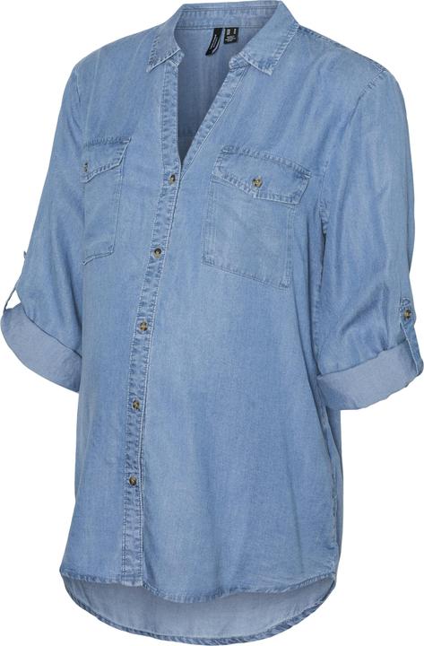 Vero Moda Maternity Vmmbree 7/8 Sleeve Loose Shirt Ga (M)