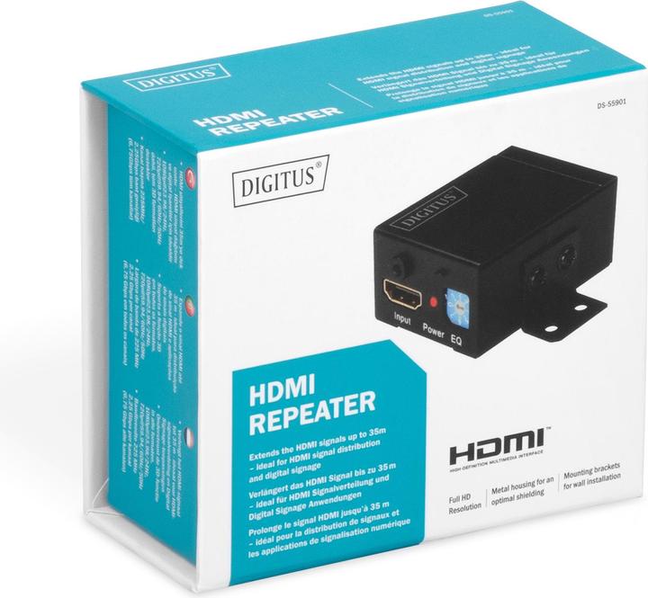 Image du produit Digitus Répétiteur HDMI (Accessoire)