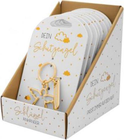 Produktbild Sheepworld Schlüsselanhänger Engel Gold
