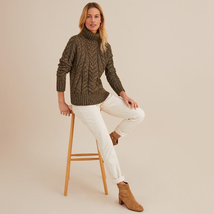 Image du produit Anne Weyburn Pull à col roulé (46)