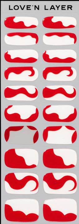 Produktbild Love'n Layer - Abstraction Grape Red