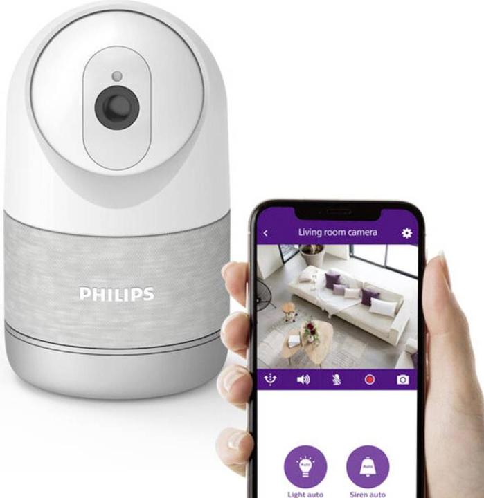 Actual product image Philips WelcomeEye LOOK 531051 IP surveillance camera 2560 x 1440 pixels (2560 x 1440 Pixels)