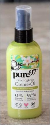 Actual product image Pure97 Jasmin & Kokosnussöl Creme-Öl (100 ml)