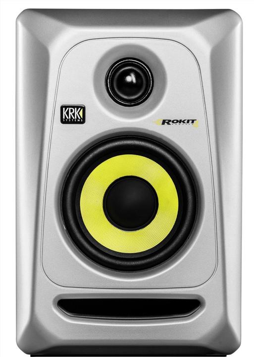 Actual product image KRK Rokit 4 G3 Silver (Active, 1 pc., 1x 30 W)
