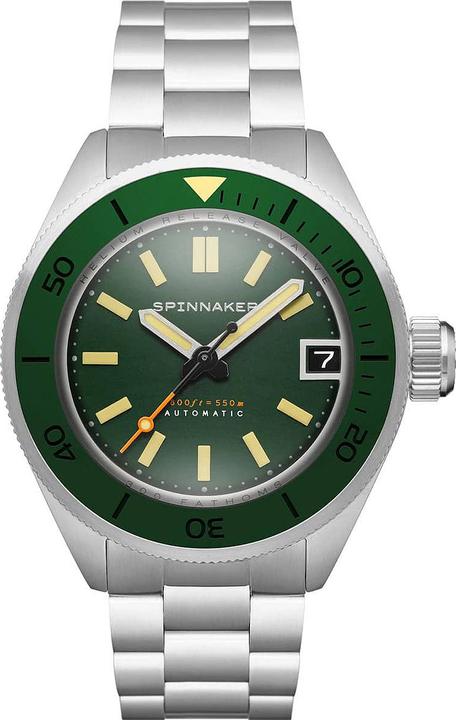 Spinnaker SP-5098-11 Piccard Diver Automatik 45mm 55ATM (Gangreserveanzeige, 45 mm)